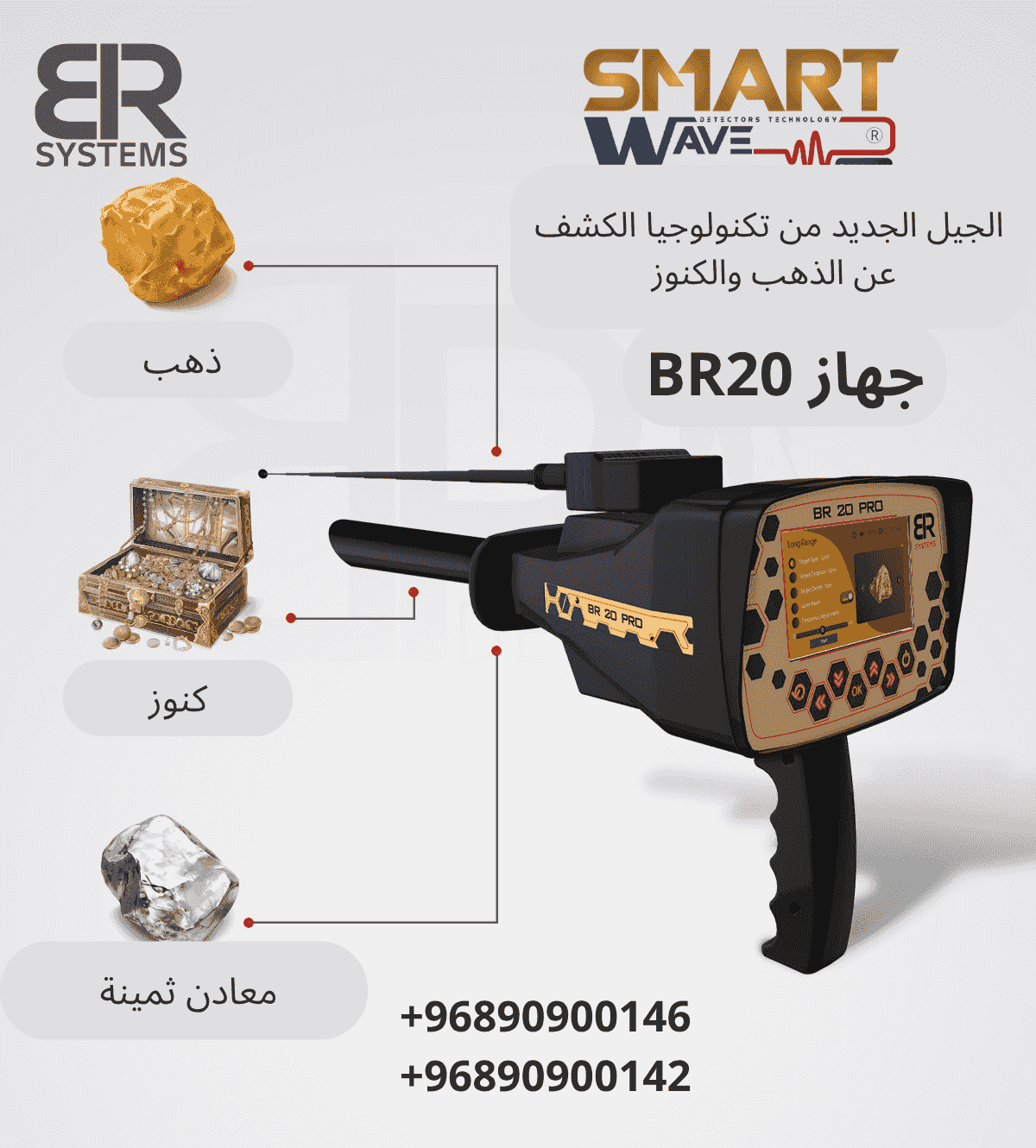 💎 BR 20 PRO — The power of modern technology in detecting gold and treasures 💎