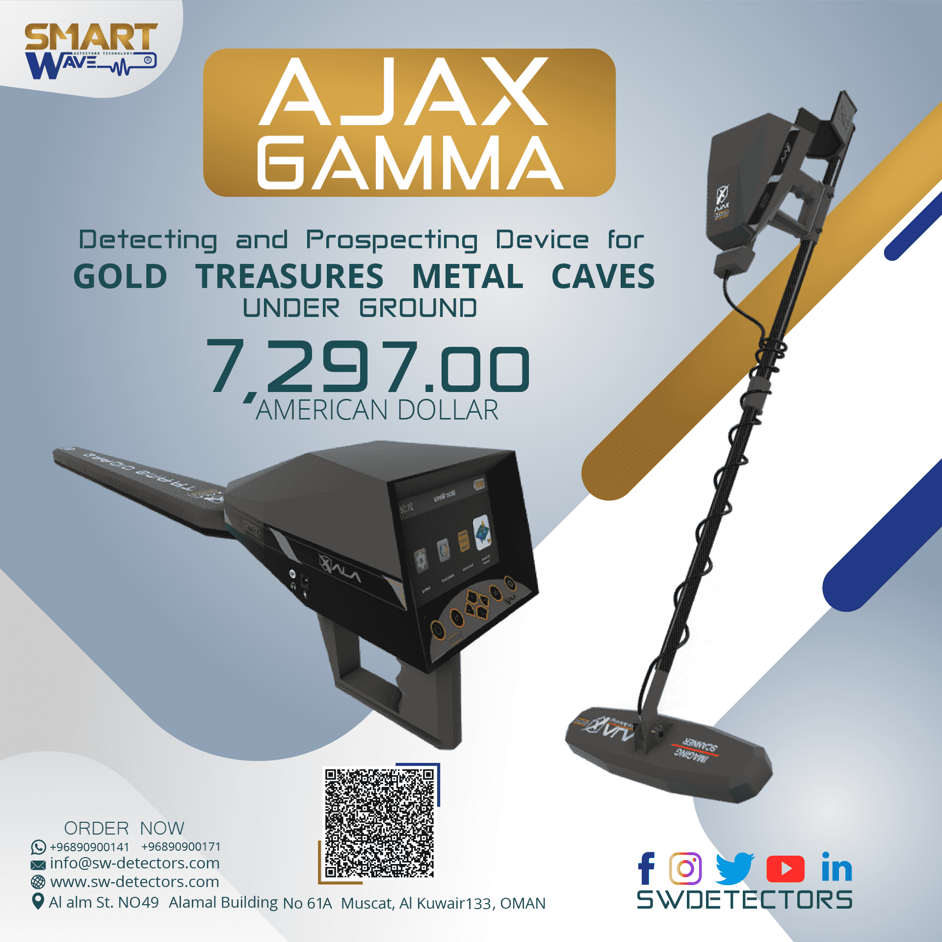 🔶 AJAX GAMMA — the accuracy of 3D imaging of a hidden underground world 🔶