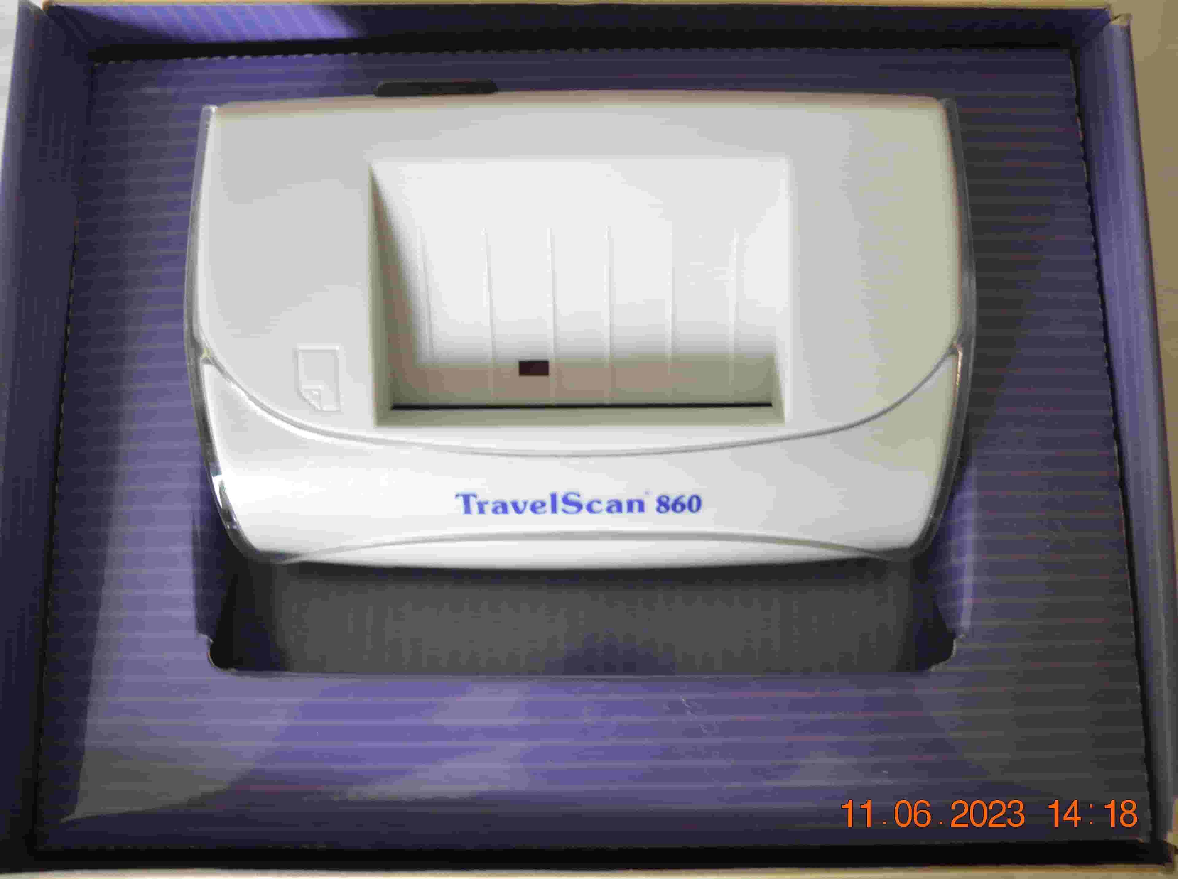 TravelScan 860 Business Card Scanner