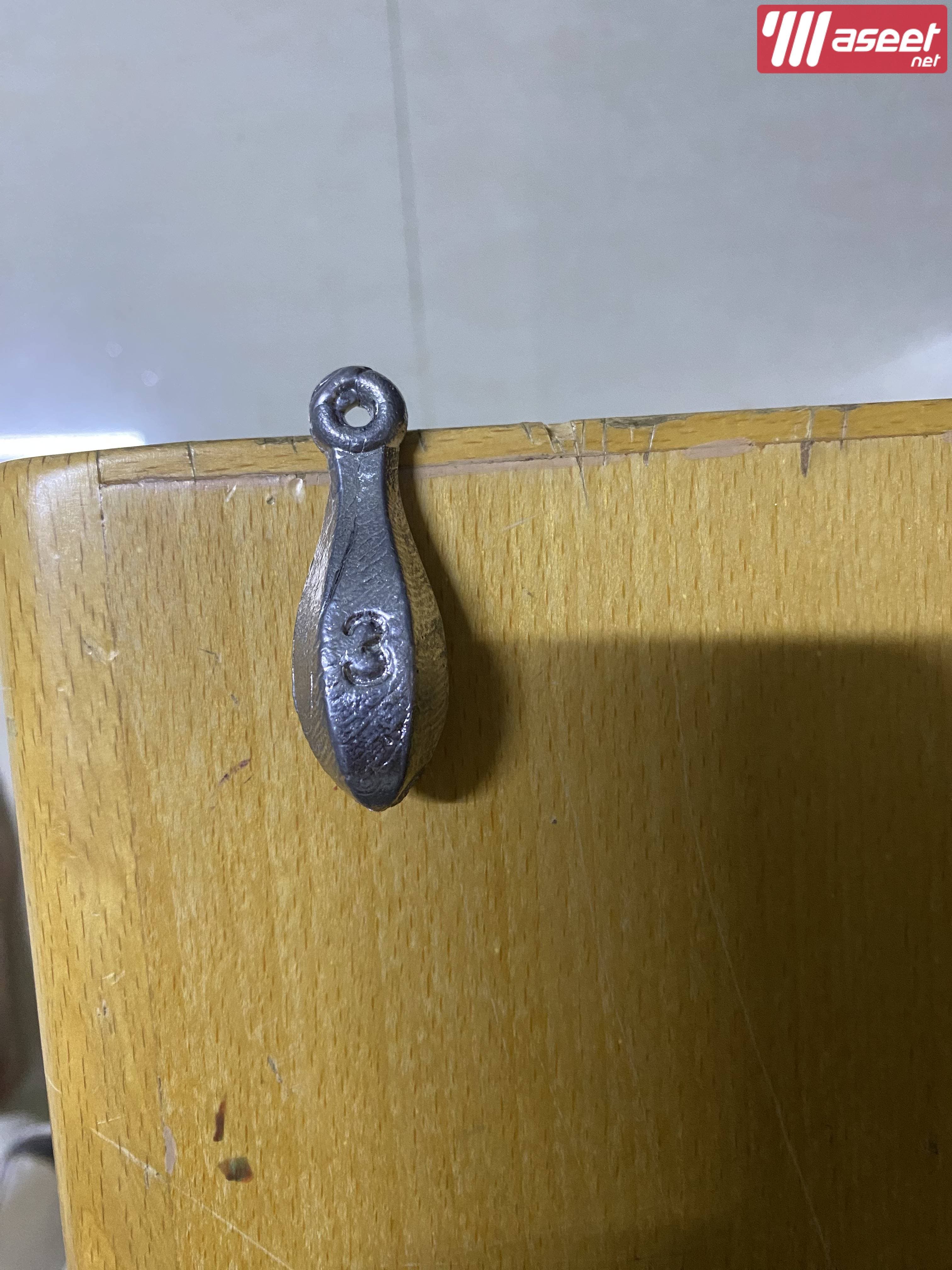 normal size fishing weights 1