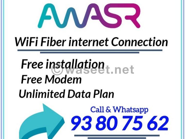 Awasr WiFi Fibre optic connection 0